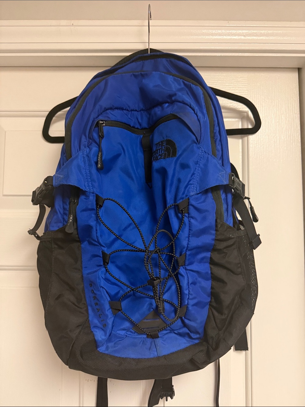 VGUC The North Face Borealis Backpack, Royal Blue/Black